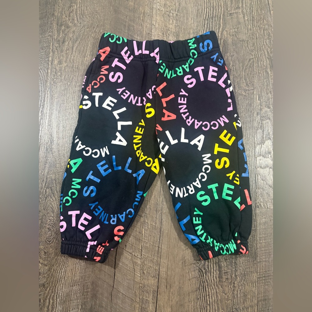 STELLA MCCARTNEY Kids Girls All Over Print Joggers